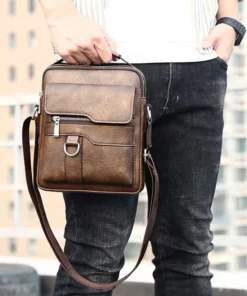 Mens Portable Messenger Bag