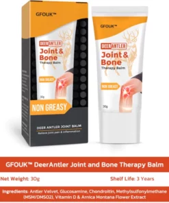 Alternative view of GFOUK™ DeerAntler Joint and Bone Therapy Balm