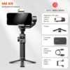 MOBILE GIMBAL M6 Kit with AI Magnetic Tracking Part