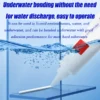 Special adhesive sealant for underwater leak trapping