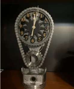 CHEVY SMALL BLOCK TIMING CHAIN CLOCK