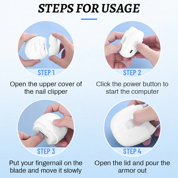 Nurbini™ Electric Nail Trimmer - Image 4