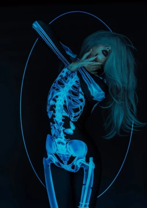 Sexy Skeleton Bodysuit