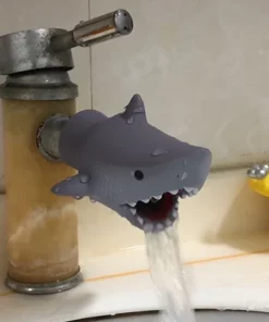 Kids fish cartoon faucet extender