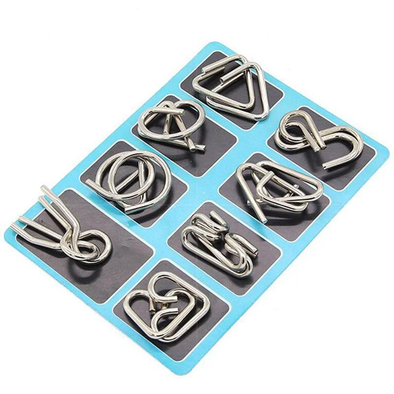 Luban Lock Educational Intellectual Toys Nine Serial Educational Toys - Image 5