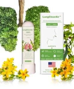 Alternative view of LungClearAir® Nasal Inhaler – Powerful Lung Support & Cleanse & Respiratory