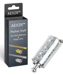 AEXZR™ Pocket Staff for Self-Defense & Magic Arts