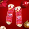 Quirky Cute Ugly Cute Plush Socks Womens Wool Mid Calf Socks