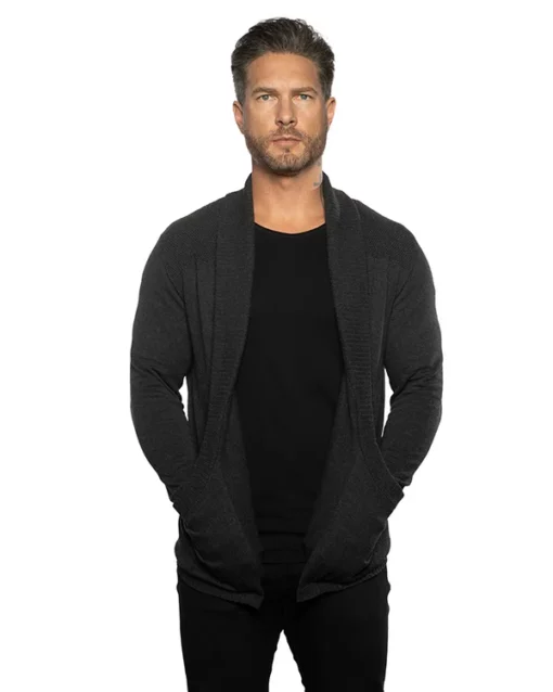 Mens Slim Cardigans With Bags