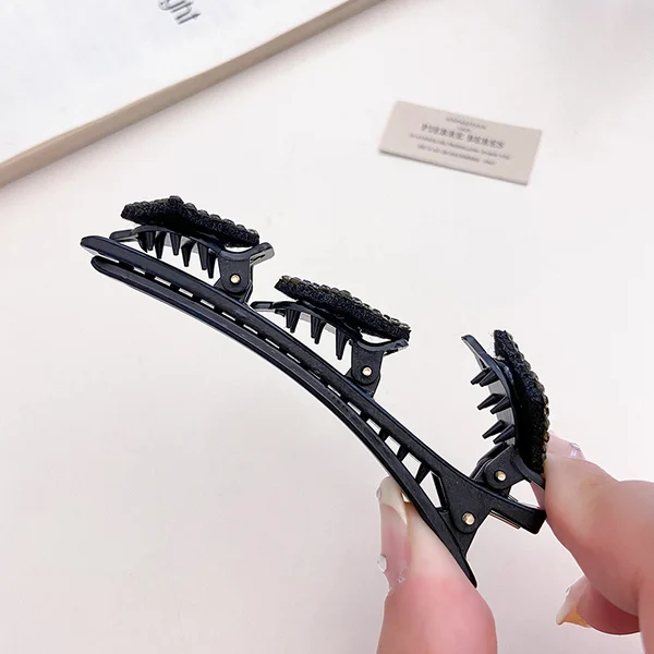 2023 New Sparkling Crystal Stone Braided Hair Clips - Image 5