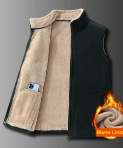 Mens Lambswool Vest