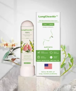 LungClearAir® Nasal Inhaler – Powerful Lung Support & Cleanse & Respiratory