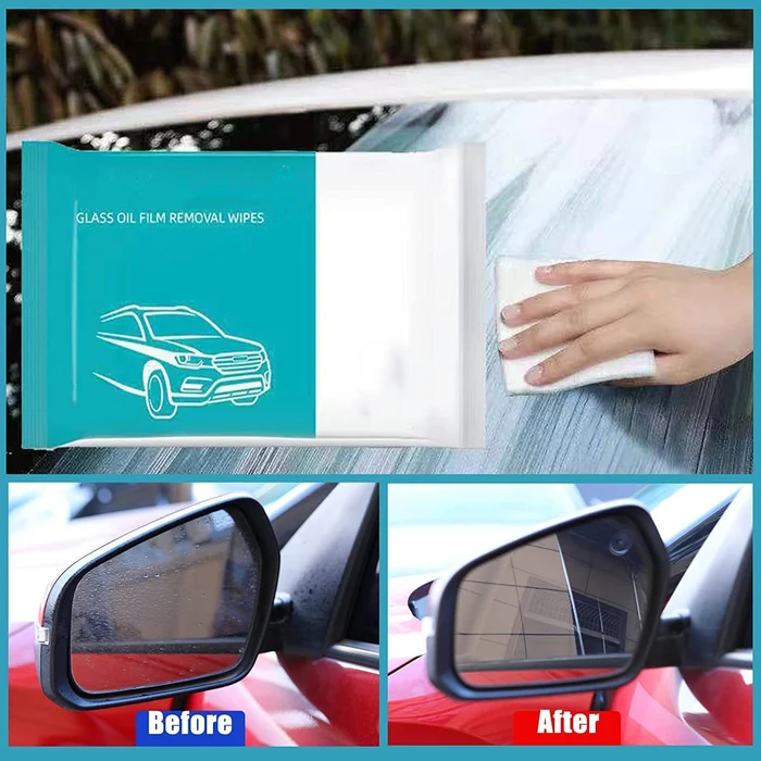 Car Glass Oil Film Removal Wipes