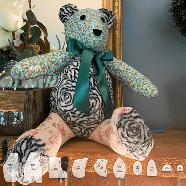 Memory Bear Template Ruler Set(10 PCS)  With Instructions