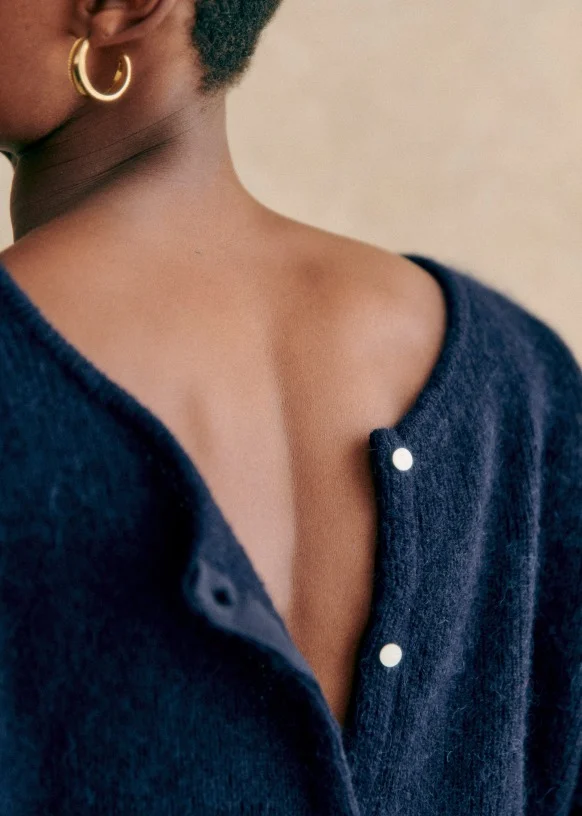 Button Super Soft Kint Cardigan