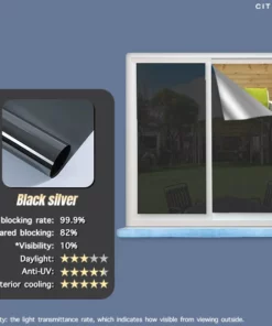 Alternative view of Cithway™ One-way Privacy UV Protective Window Film