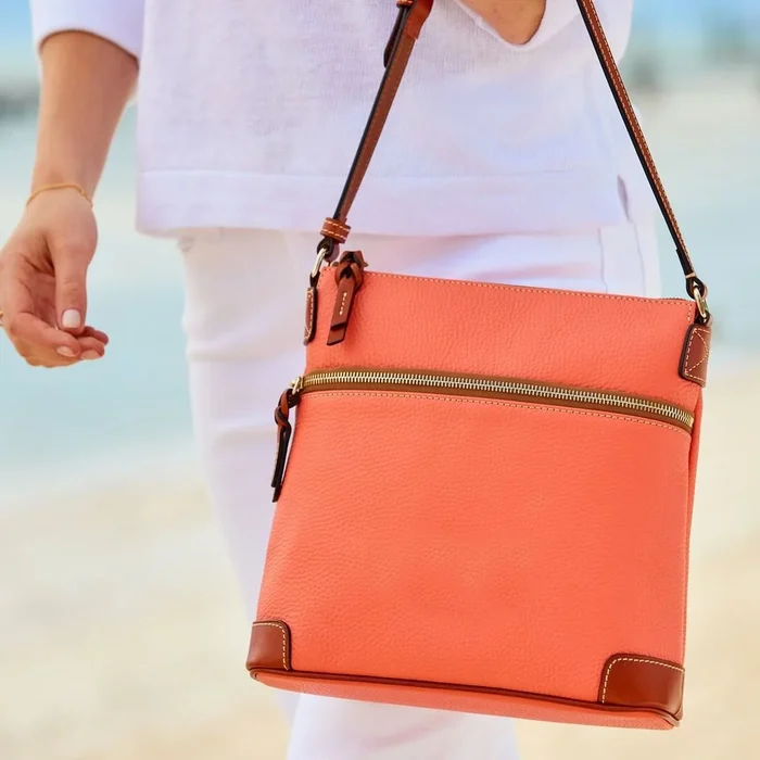 D & B Pebble Grain Crossbody