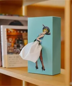 Flying Skirt Tissue Box