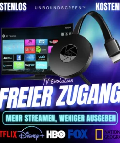 UnboundScreen™ TV Evolution - Kostenloser Zugang zu allen Kanälen