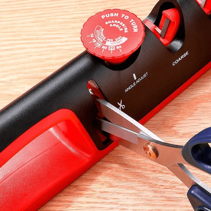 Angle-Adjustable Knife Sharpener