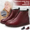 Womens Soft Leather Winter Warm Boots