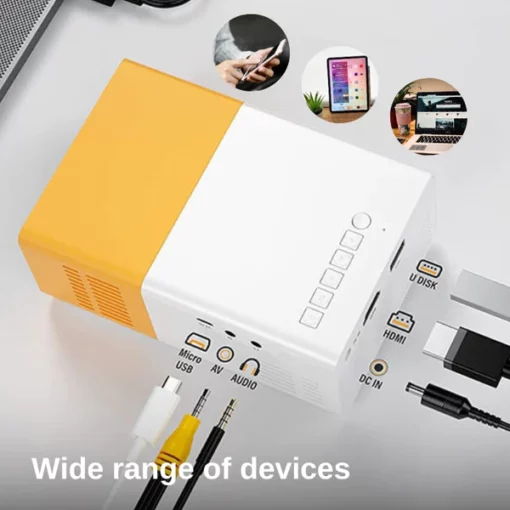Fivfivgo Mini-Projektor
