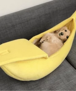 Banana Dog Bed