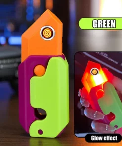 Radish luminous windproof lighter