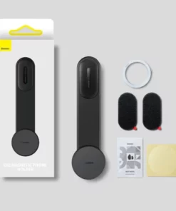 Folding mobile phone holder with strong magnet