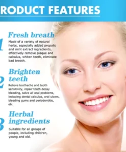 Alternative view of EdiJonah® Herbal Brightening Oral Repair Foam