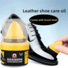 Leather care oil