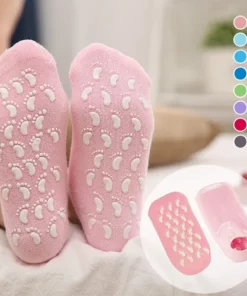 Alternative view of Moisturizing Socks with Gel Lining
