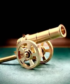 Solid Brass Cannon