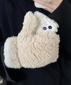 Handmade Gloves Plush iPhone Case