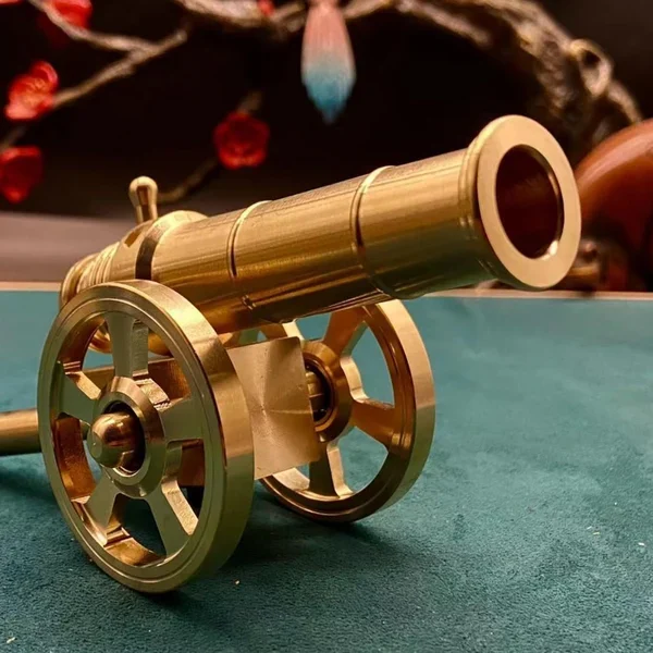 Solid Brass Cannon - Image 4