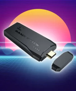 GamerStick™ – 20.000 Retro Spiele + Kabellose Controller