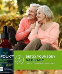 Alternative view of GFOUK™ Detox & Liver Care Chlorophyll Liquid Drops