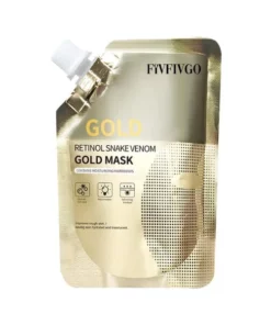Alternative view of Fivfivgo™ Retinol-Schlangengift-Peptid-Goldmaske