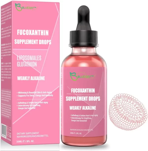 Morning Light Fucoxanthin Skin Firming Accelerating Fat Burning Supplement Drops - Image 2