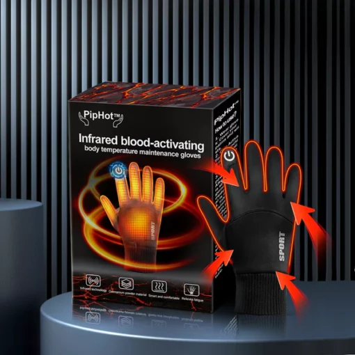 PipHotInfrared Blood-Activating Body Temperature Maintenance Gloves