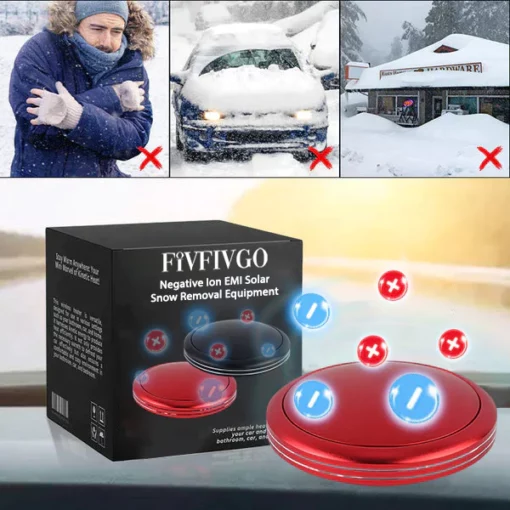 Fivfivgo™ Negative Ion EMI Solar Schneeräumgeräte