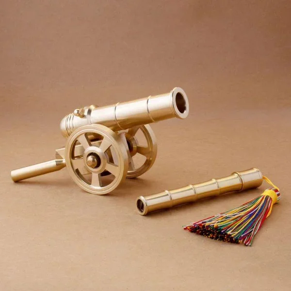 Solid Brass Cannon - Image 3