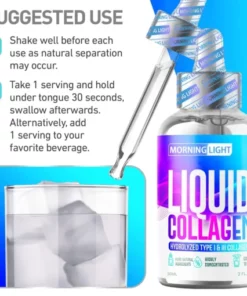 Alternative view of Morning Light Mens Liquid Collagen Testosterone Supplement