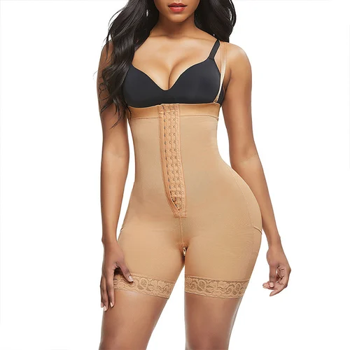 Tummy Compression Bodysuit Shaper With Butt Lifter