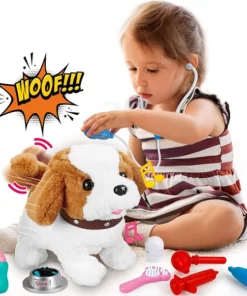 Electronic Interactive Plush Puppy Toy