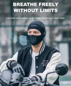 Ice silk face protection cycling hood