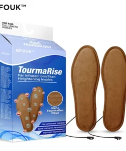 GFOUK™ TourmaRise Far Infrared IonicTitan Heightening Insoles