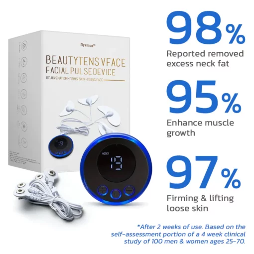 flysmus BeautyTENS VFace Facial Pules Device
