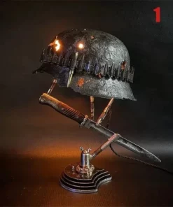Stahlhelm Helmet Table Lamp