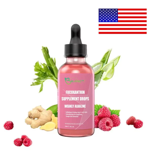 Morning Light Fucoxanthin Skin Firming Accelerating Fat Burning Supplement Drops - Image 7